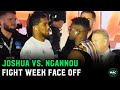 Anthony Joshua vs. Francis Ngannou Face Off