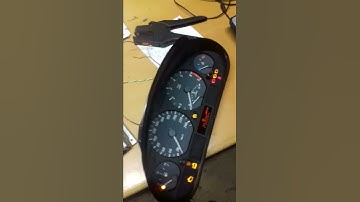 BMW E46 Instrument cluster and DME MS42: test on the bench.