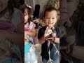 (holding a chicken)#chicken #funny #animals #lovestory #jasmine #jacob #thailand #black #brown