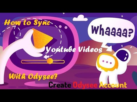 How to Sync Youtube Channel videos with Odysee account - Create Odysee account and earn LBR tokens