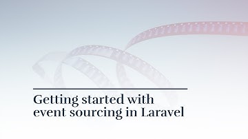 Getting started with event sourcing in Laravel