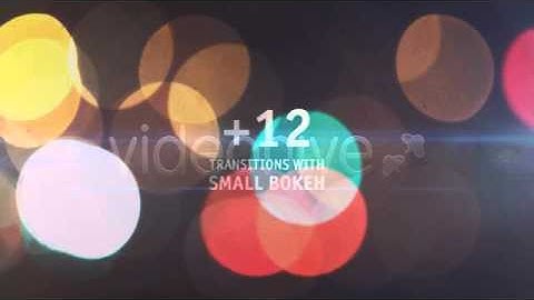 After Effects Project Files - Bokeh Transitions Pack - VideoHive