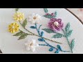 [프랑스자수] 들꽃비즈자수 Beads Flower Embroidery