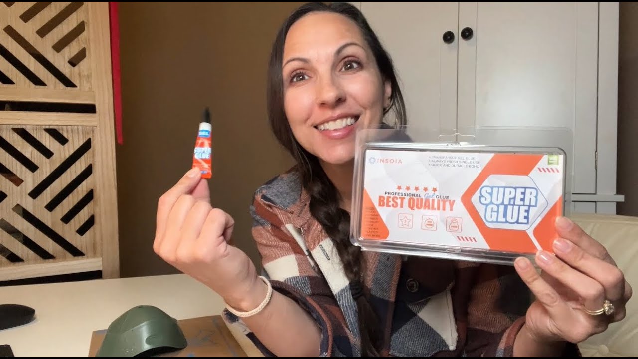 HONEST REVIEW - INSOIA Super glue - fix a turtle shell with me!
