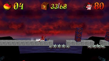 Crash Bandicoot - Back In Time (Custom Levels) - Find to Lava Cave