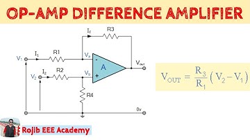 13-Op-Amp Difference Amplifier (Subtractor) ||Bangla