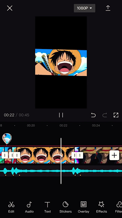 Anime Edit Tutorial #capcut #onepiece #luffy