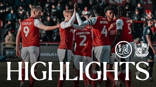 FLEETWOOD TOWN 3-0 PORT VALE // LEAGUE ONE HIGHLIGHTS