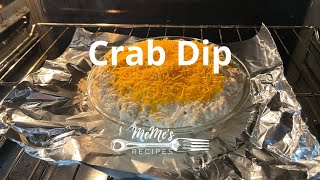 MeMes Recipes | Crab Dip