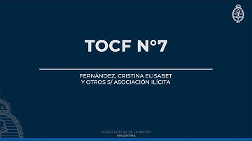 TOCF N°7 - Causa Fernández