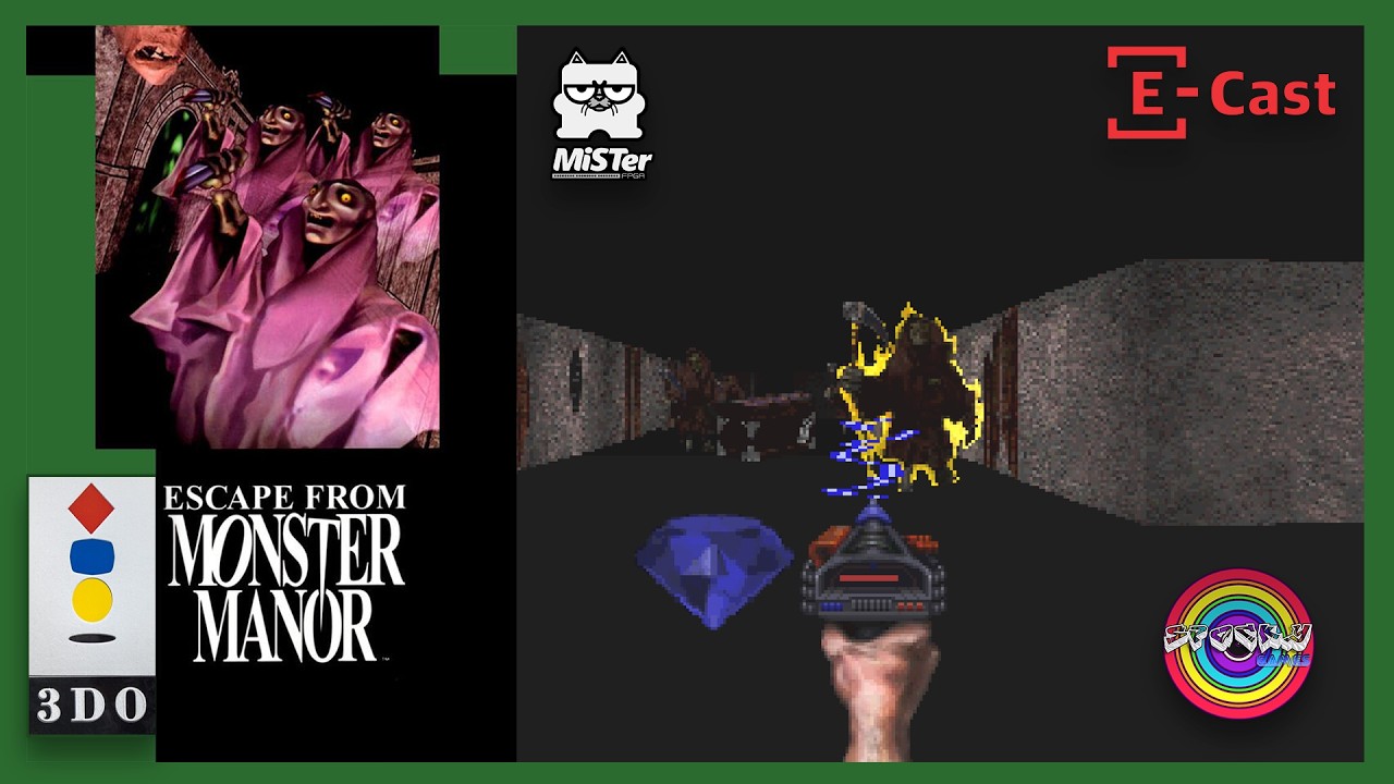 9/16) ESCAPE FROM MONSTER MANOR (3DO) - YouTube