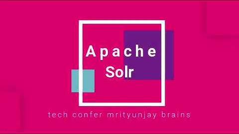 1. solr search engine basic intro