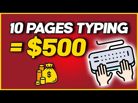 Make $500 ($50 Per Page) by just Typing Names (Make Money Online)