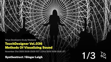1/3 TouchDesigner Vol.036 Methods of Visualizing Sound