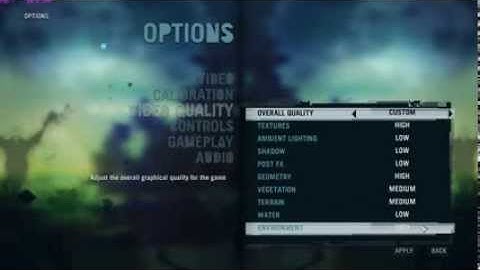 Graphics Settings in Far Cry 3