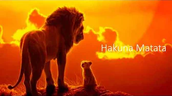 Hakuna Matata Lion King Lyrics Video - Billy Eichner & Seth Rogen Hakuna Matata Lion King Lyrics Video - Billy Eichner & Seth Rogen