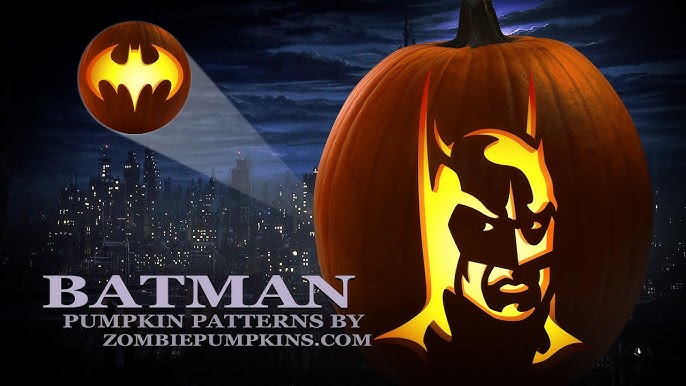 Batman Pumpkin Pattern by ZombiePumpkins.com - YouTube batman-pumpkin-pattern-by-zombiepumpkins-com-youtube