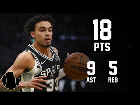 Tre Jones Highlights | Spurs vs. Bulls | 8th Dec 2023