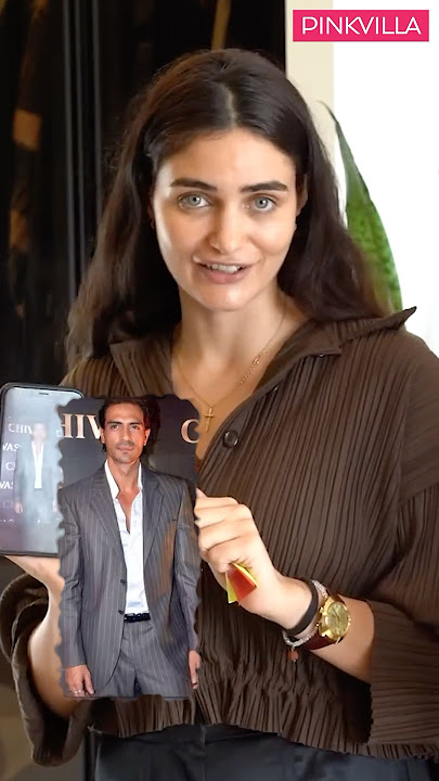 Gabriella Demetriades reacts to Arjun Rampal’s iconic looks 🎥✨🖤 #shorts #bollywood #lifestyle