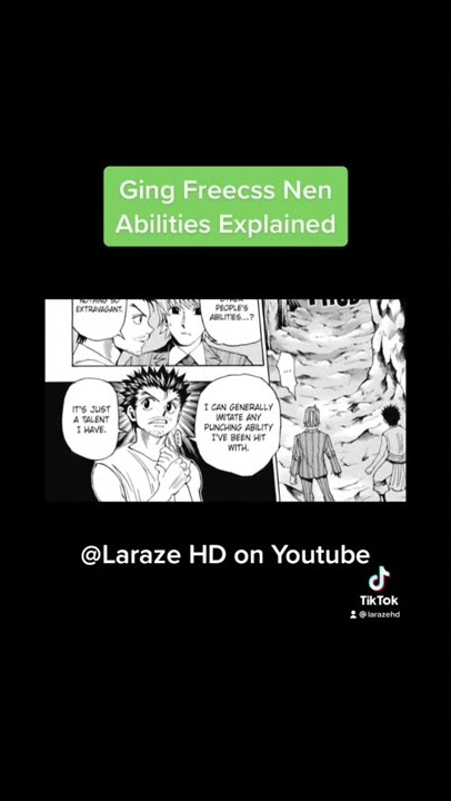 Ging Freecss Abilities Explained