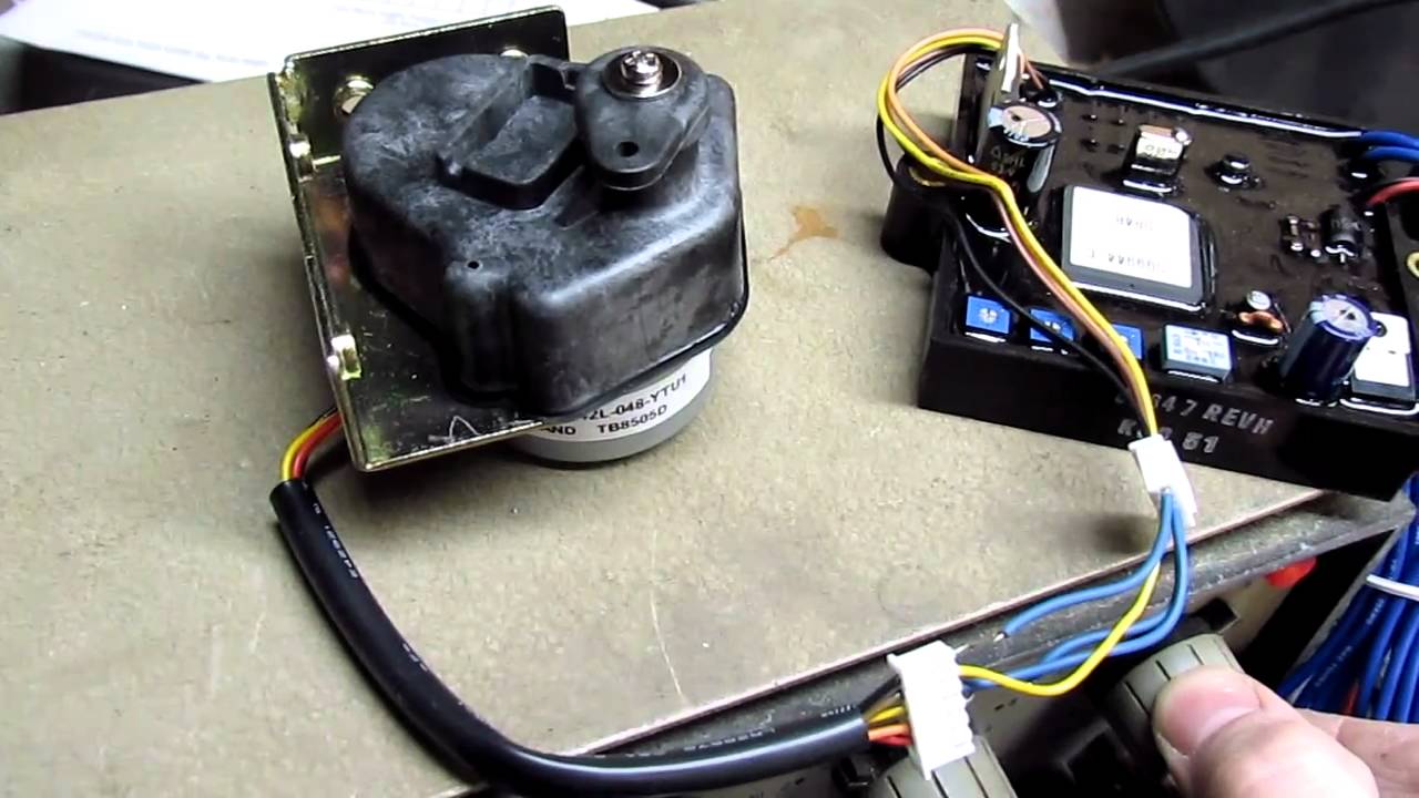 Generac governor - YouTube universal electric fuel pump wiring diagram 