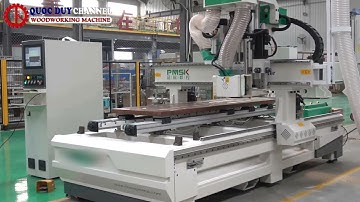 Máy CNC khoan đục ổ khóa / bản lề cửa tự động - 0707501107
