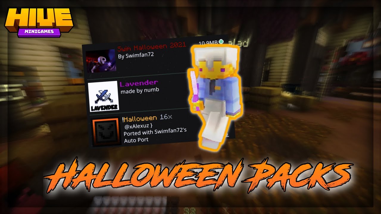 Hive Halloween Pack folder// hiveSkywars// Pvp - YouTube