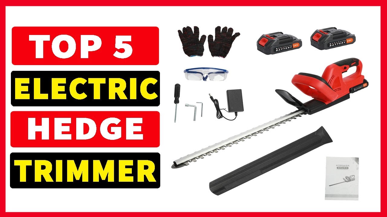 Top 5 Best Electric Hedge Trimmer 2025 - YouTube