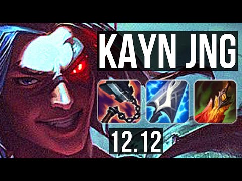 KAYN vs ELISE (JNG) | 20/1/9, 2.1M mastery, Legendary, 1000+ games | EUW Grandmaster | 12.12