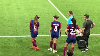 Mapi León LigaF FcBarcelona femeni 6 Valencia 0 5/10/2023 Johan Cruyff stadium