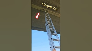 Could you get this Geocache without the Ladder? #geocache #geocaching #geocachingfun