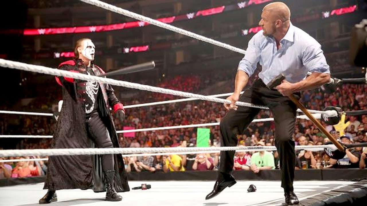 WWE Raw 23 March 2015 #02 - WWE Sting 23/3/15 - YouTube.