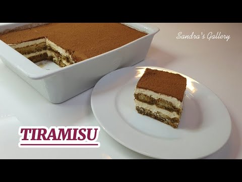 Tiramisu II Easy Tiramisu Cake II Homemade Tiramisu Cake II Tiramisu Recipe