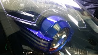 Nissan 350z Daytona Blue LED Headlights