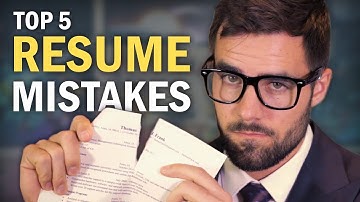 5 Resume Mistakes You Need to Avoid
