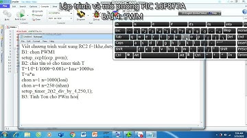 Lập trình PIC 16F877A| Bài 4: PWM (Baì tập 2)