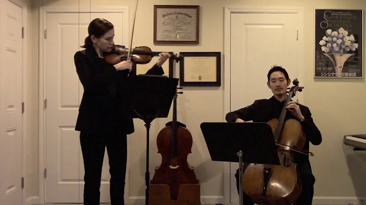 Bach Invention No. 2 - Matsuo Duo