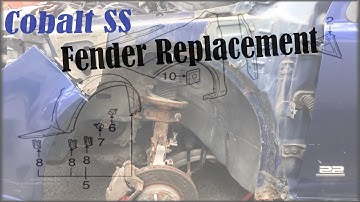 Cobalt SS: Fender Removal and Installation