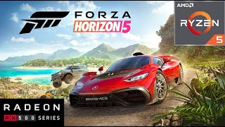 Ryzen 5 4600G Rx 580 Forza Horizon 5 Benchmark