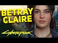 Cyberpunk 2077 - Why You Should BETRAY CLAIRE during The Beast in Me