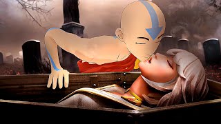 Aang's KISS of LIFE to save his TRUE LOVE Aphrodite.. Fortnite screenshot 5