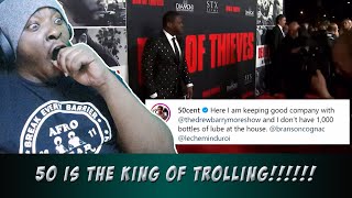 50 IS A COLD PIECE OF WORK!!!! | 50 Cent Has Officially DESTROYED Diddy (REACTION)