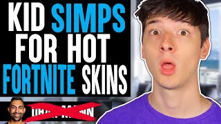 Kid Simps for Fortnite Skins, What Happens Next is Shocking | Dhar Mann Parody