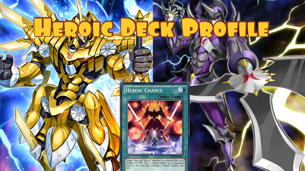 Профиль колоды Yu-Gi-Oh Heroic Challenger 2025
