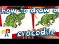 How To Draw A Realistic Crocodile