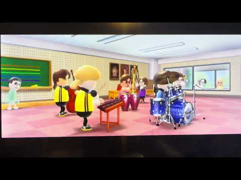 Wii Music Christmas: A new drummer has arrived!