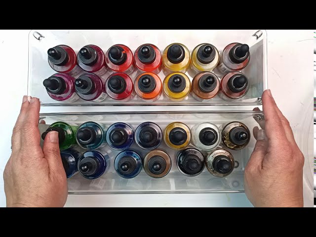 How to paint with Dr. Ph. Martin's Hydrus Fine Art Liquid Watercolor 