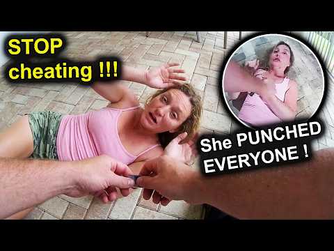 Jealous Outburst Ends in Violence: Woman Charges at Officers During Arrest