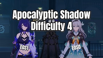 Apocalyptic Shadow Difficulty 4 (Auto) - Acheron E0S1 & Firefly E0S0 - Honkai: Star Rail 2.3