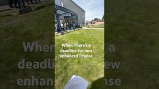 Four hour wait at the Tacoma Washington DMV you can’t fly with just an ID anymore  #youtube